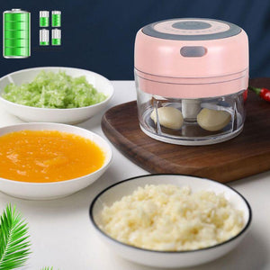 Cordless Palm sized Lovely Mini Food Chopper for Garlic