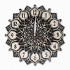 Baroque Style Multilayered Mandala Wall Clock