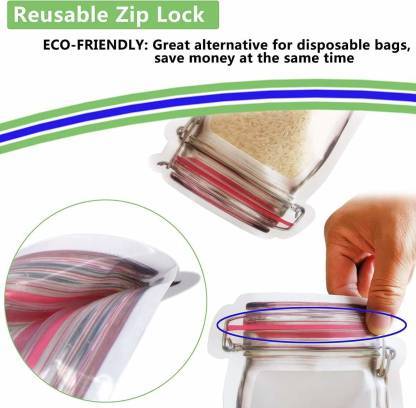 0855 plastics transparent jar shaped stand up pouch with zipper