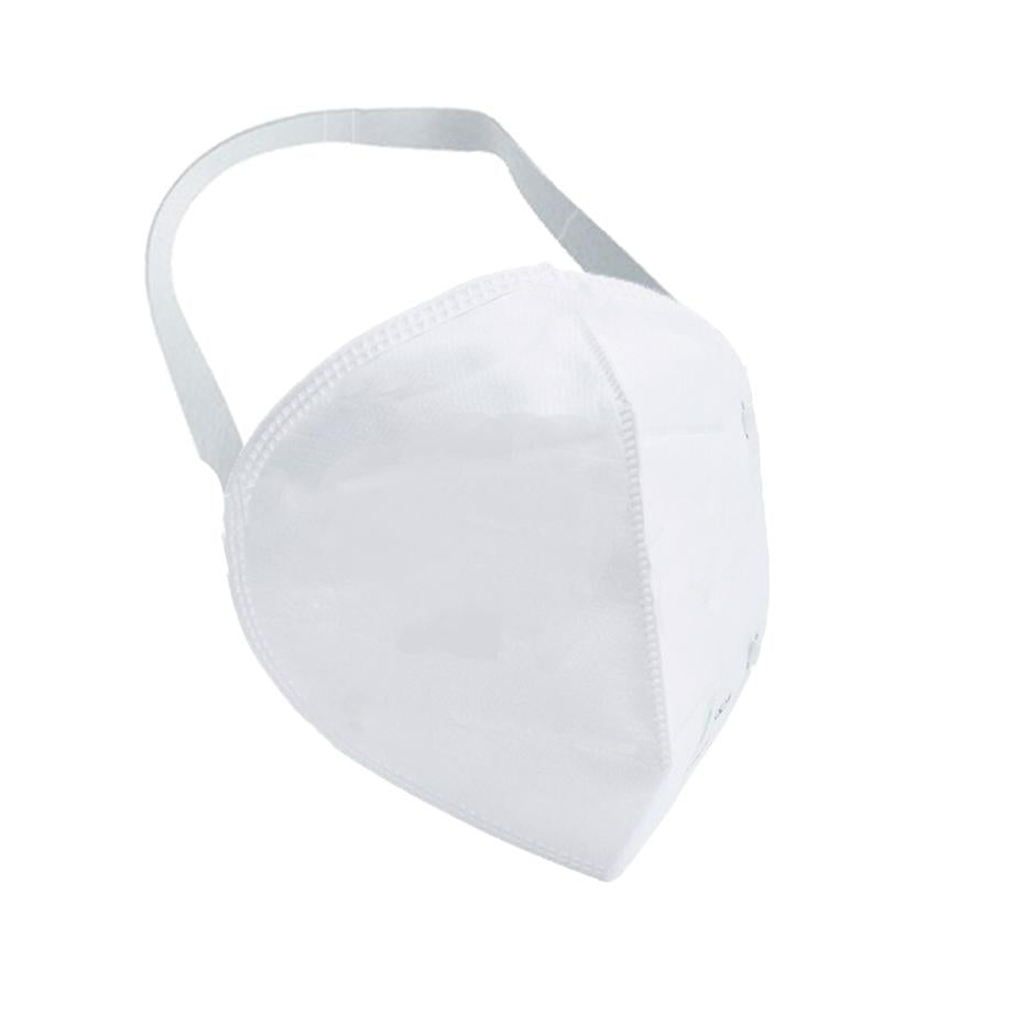 1278 anti pollution foldable face mask classy white