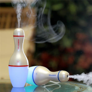 362 air humidifier usb 5v bowling bottle led lamp light air diffuser mist maker aromatherapy 150ml ultrasonic diffuse for spa home