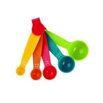 0730 plastic measuring spoons set of 5